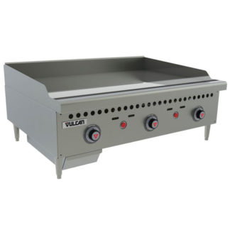 Vulcan VCRG36-T 36" Gas Griddle w/ Thermostatic Controls - 1" Steel Plate