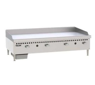 Vulcan VCRG48-M 48" Gas Griddle w/ Manual Controls - 1" Steel Plate