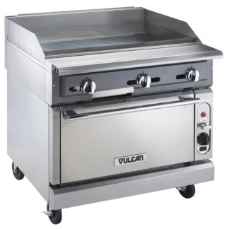 Vulcan VGM36 36" Gas Range w/ Griddle & Modular Base