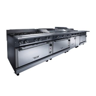 Vulcan VGT24 24" Gas Range w/ Griddle & Modular Base