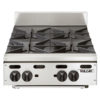 Vulcan VHP424 24" Gas Hotplate w/ (4) Burners & Infinite Controls - Image 2