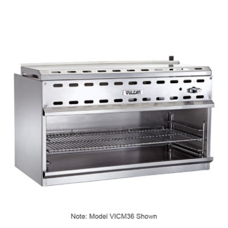 Vulcan VICM48 48" Gas Cheese Melter w/ Infrared Burner, Stainless