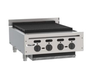 Vulcan VACB25 25 3/8" Radiant Charbroiler w/ Cast Iron Grates