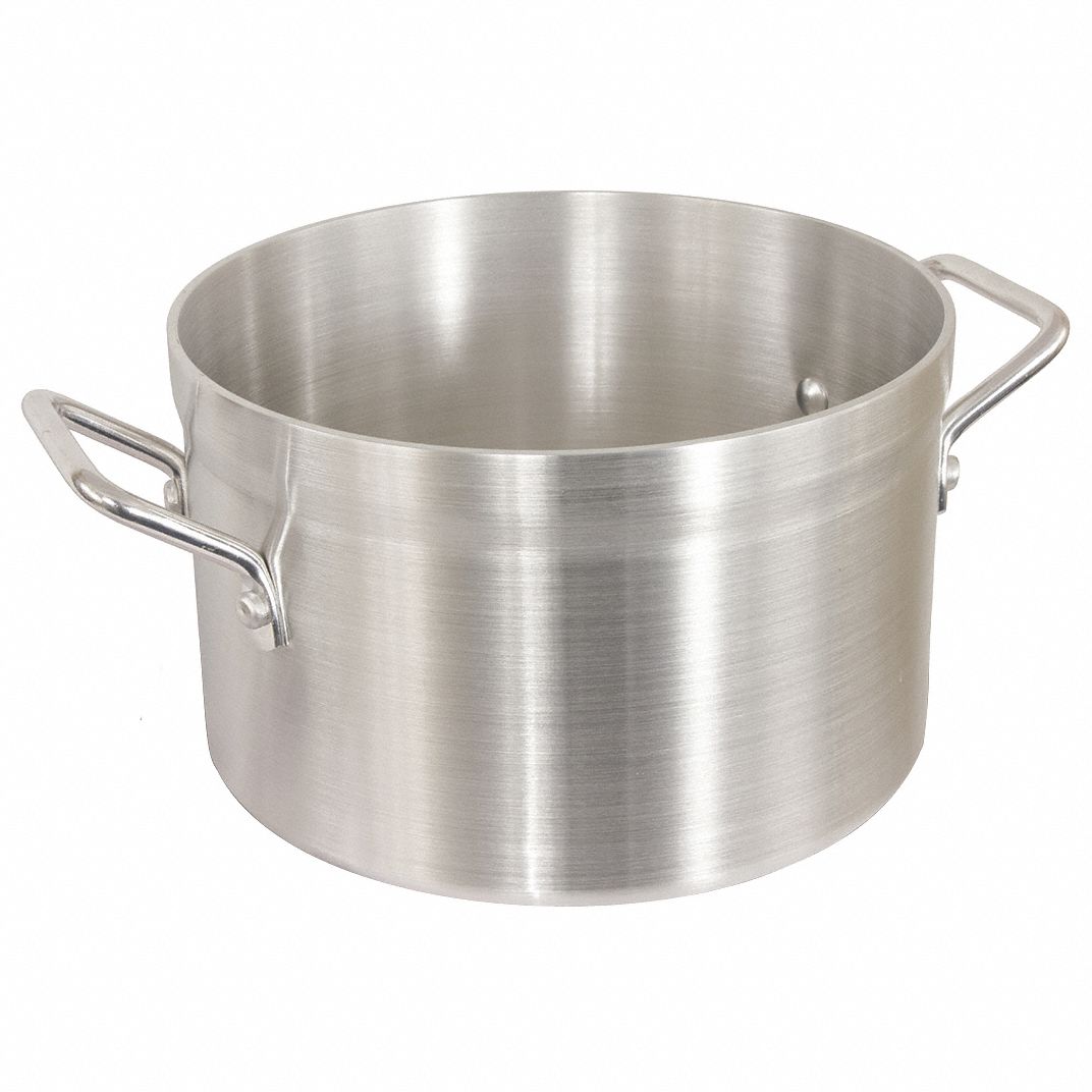 42 QT. Aluminum Pot with Basket