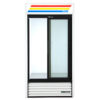 True GDM-33-HC-LD 40" Two Section Glass Door Merchandiser (White) (2) Sliding Doors, 115v - Image 6