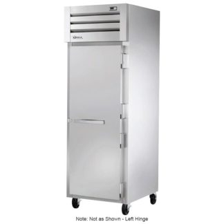 True STG1R-1S-HC 28" One Section Reach In Refrigerator, left hinged 115v