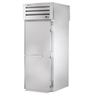 True STG1RRT-1S-1S 35" One Section Roll Thru Refrigerator, (1) Right Hinge Solid Door, 115v