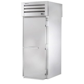 True STA1RRT89-1S-1S 35" One Section Roll Thru Refrigerator, (1) Right Hinge Solid Door, 115v
