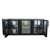 True TBB-4G-HC-LD 90 3/8" Bar Refrigerator - 3 Swinging Glass Doors, Black, 115v - Image 9
