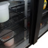 True TBB-4G-HC-LD 90 3/8" Bar Refrigerator - 3 Swinging Glass Doors, Black, 115v - Image 13