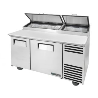 True TPP-AT-60-HC 60" Pizza Prep Table w/ Refrigerated Base, 115v