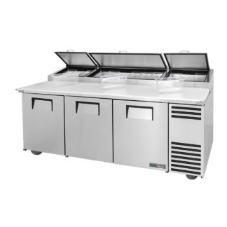True TPP-AT-93-HC 93" Pizza Prep Table w/ Refrigerated Base, 115v