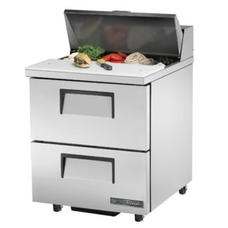 True TSSU-27-08D-2-ADA-HC 27" Sandwich/Salad Prep Table w/ Refrigerated Base, 115v