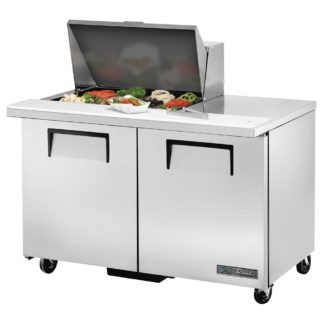True TSSU-48-12M-B-HC 48" Sandwich/Salad Prep Table w/ Refrigerated Base, 115v