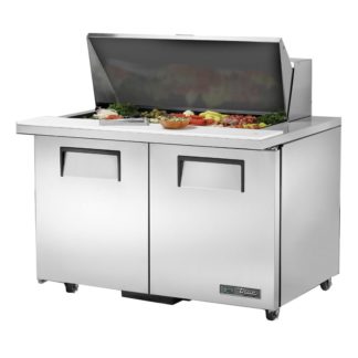 True TSSU-48-18M-B-ADA-HC 48" Sandwich/Salad Prep Table w/ Refrigerated Base, 115v