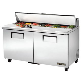 True TSSU-60-16-HC 60" Sandwich/Salad Prep Table w/ Refrigerated Base, 115v
