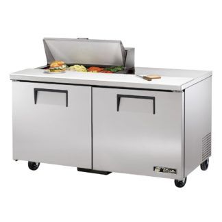 True TSSU-60-08-HC 60" Sandwich/Salad Prep Table w/ Refrigerated Base, 115v
