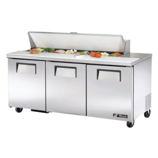 True TSSU-72-16-HC 72" Sandwich/Salad Prep Table w/ Refrigerated Base, 115v