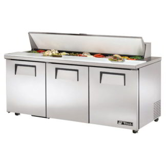 True TSSU-72-18-ADA-HC 72" Sandwich/Salad Prep Table w/ Refrigerated Base, 115v