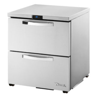 True TUC-27D-2-LP-HC~SPEC3 27" W Undercounter Refrigerator w/ (1) Section & (2) Drawers, 115v