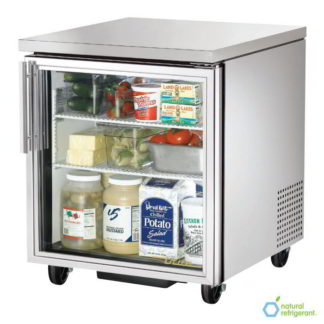 True TUC-27G-HC~FGD01 27" W Undercounter Refrigerator w/ (1) Section & (1) Door, 115v