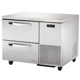 True TUC-44D-2-HC~SPEC3 44" W Undercounter Refrigerator w/ (1) Section & (2) Drawers, 115v