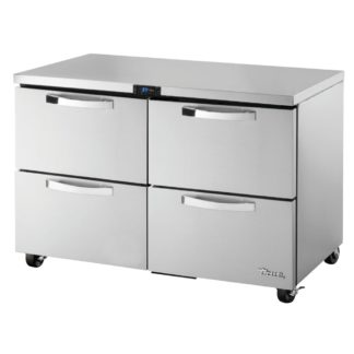 True TUC-48-LP-HC~SPEC3 48" W Undercounter Refrigerator w/ (2) Sections & (2) Doors, 115v