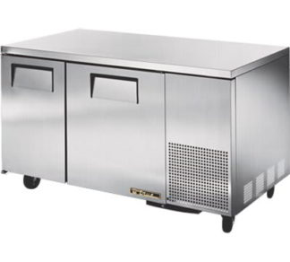 True TUC-60-32-HC~SPEC3 60" W Undercounter Refrigerator w/ (2) Sections & (2) Doors, 115v