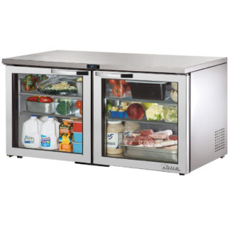 True TUC-60G-LP-HC~SPEC3 60" W Undercounter Refrigerator w/ (2) Sections & (2) Doors, 115v