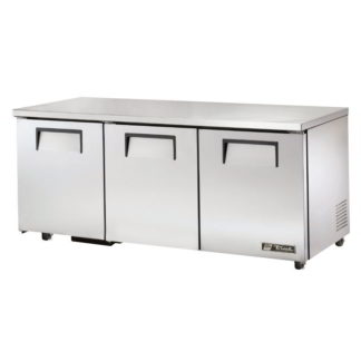 True TUC-72-ADA-HC 72" W Undercounter Refrigerator w/ (3) Sections & (3) Doors, 115v