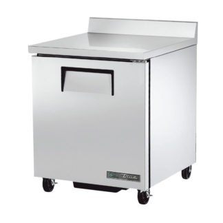 True TWT-27F-HC 28" W Work Top Freezer w/ (1) Section & (1) Left Hinge Door, 115v