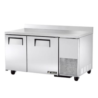 True TWT-60-32F-HC 60" W Work Top Freezer w/ (2) Sections & (2) Doors, 115v