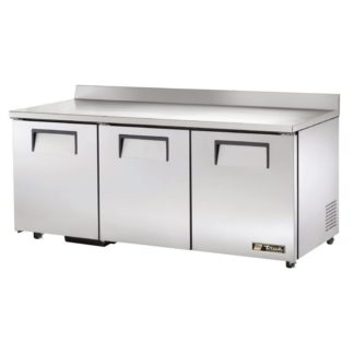 True TWT-72-ADA-HC 72" Worktop Refrigerator w/ (3) Sections, 115v