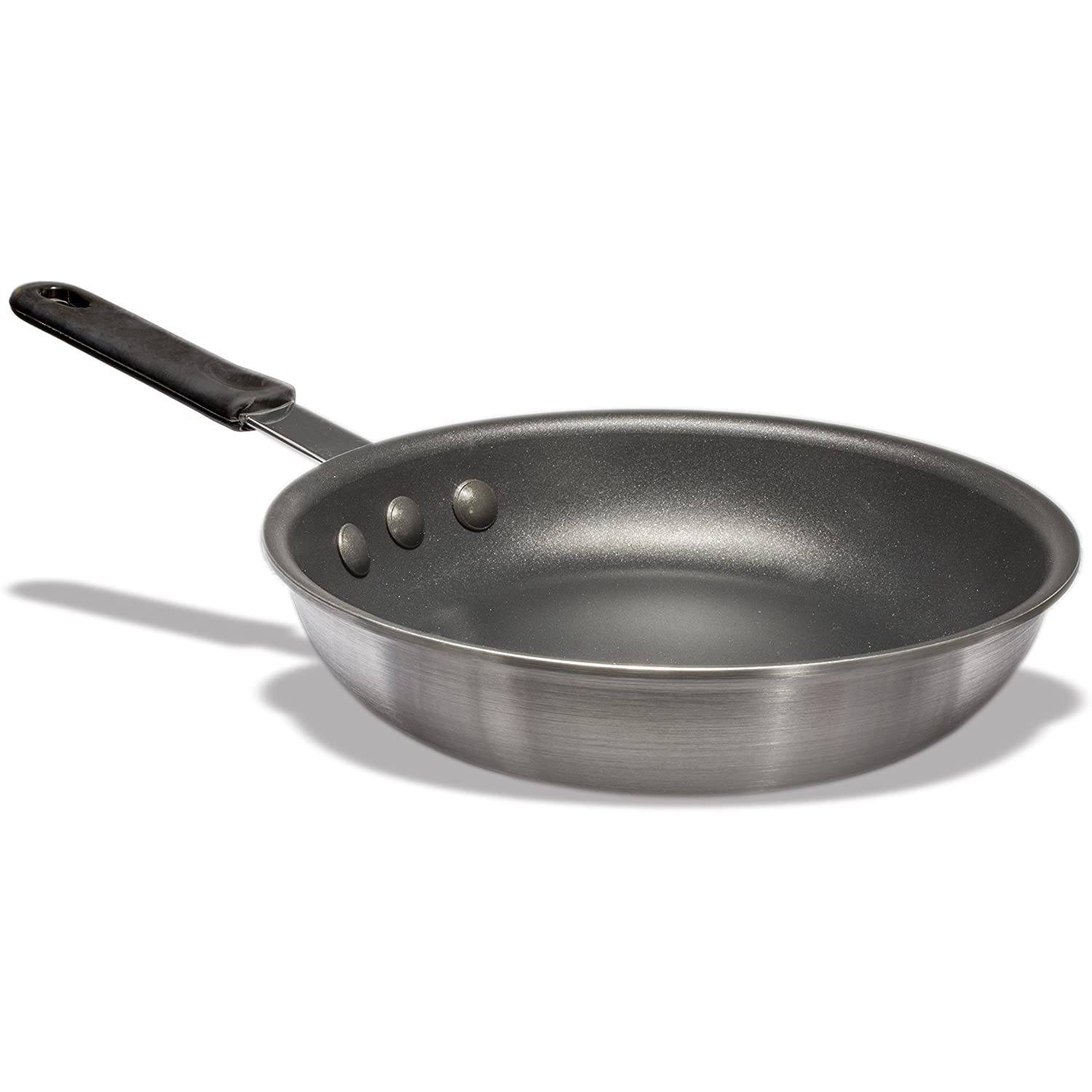 Crestware FRY12SH Teflon Fry Pan with Dupont Coating and Stay Cool
