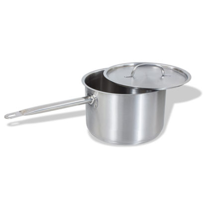Crestware SSSAU7 Induction Saute Pan with Cover 7 Qt.