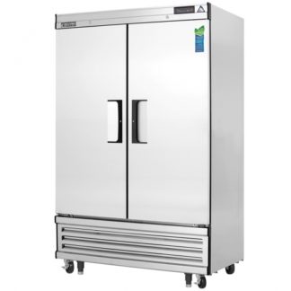 Everest Refrigeration EBSF2 49-5/8" Two Section Solid Door Upright Reach-In Freezer - 48 Cu. Ft.