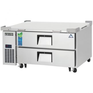 Everest Refrigeration ECB48D2 48-3/8" One Section Two Drawer Side Mount Refrigerated Chef Base - 115V