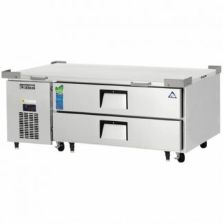 Everest Refrigeration ECB52-60D2 60" One Section Two Drawer Side Mount Refrigerated Chef Base - 115V