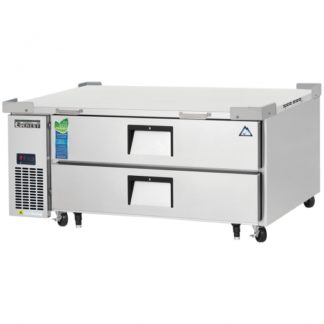 Everest Refrigeration ECB52D2 51-7/8" One Section Two Drawer Side Mount Refrigerated Chef Base - 115V