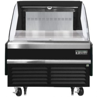 Everest Refrigeration EOMH-36-B-35-S 37-1/4" Horizontal Open Air Merchandiser