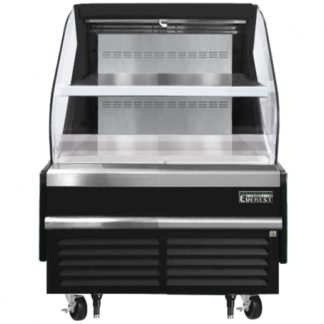 Everest Refrigeration EOMH-36-B-35-T 37-1/4" Horizontal Open Air Merchandiser