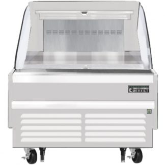 Everest Refrigeration EOMH-36-W-35-S White 37-1/4" Horizontal Open Air Merchandiser