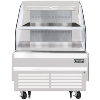 Everest Refrigeration EOMH-36-W-35-T White 37-1/4" Horizontal Open Air Merchandiser