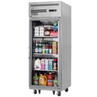 Everest Refrigeration ESGR1 29-1/4" One Section Glass Door Upright Reach-In Refrigerator - 23 Cu. Ft.