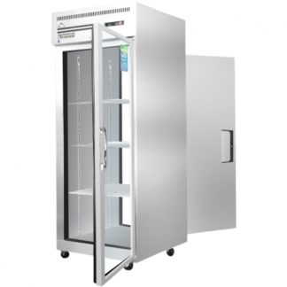 Everest Refrigeration ESPT-1G-1S 29-1/4" Pass-Thru Refrigerator, 23 Cu. Ft.