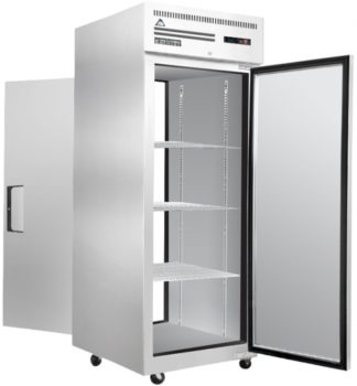 Everest Refrigeration ESPT-1S-1S 29-1/4" Pass-Thru Refrigerator, 23.43 Cu. Ft.