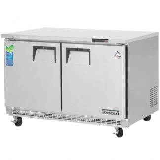 Everest Refrigeration ETBF2 47-1/2" Two Section Back Mount Undercounter Freezer - 14 Cu. Ft.
