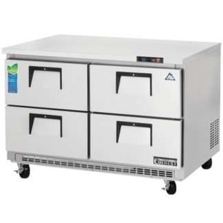Everest Refrigeration ETBR2-D4 47-1/2" Two Section Four Drawer Back Mount Undercounter Refrigerator - 14 Cu. Ft.