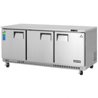 Everest Refrigeration ETBR3 71-1/8" Three Section Back Mount Undercounter Refrigerator - 22 Cu. Ft.