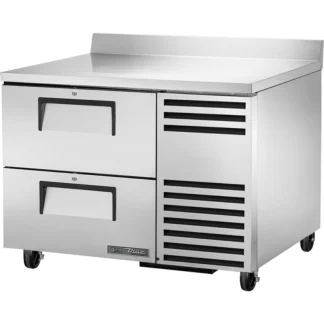 True TUC-44D-2-HC 44" W Undercounter Refrigerator w/ (1) Section & (2) Drawers, 115v